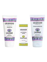 Granado lavanda e castanha do brasil kit - shampoo + Óleo + condicionador