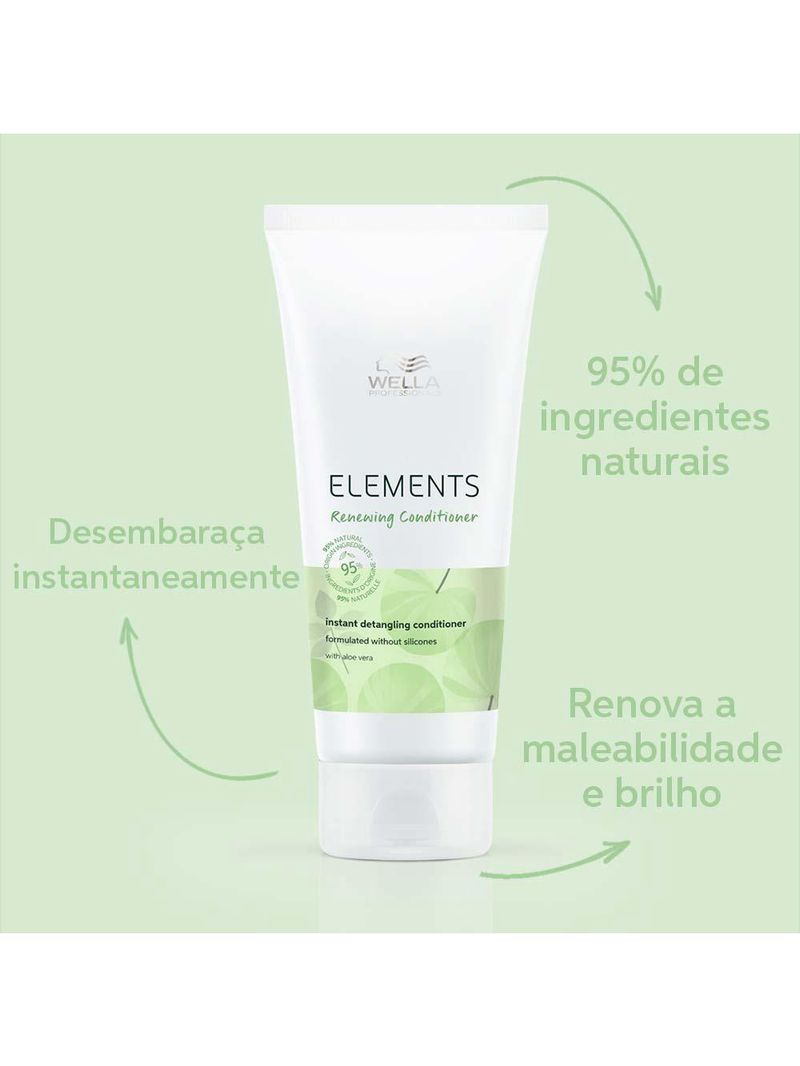 Wella professionals elements condicionador