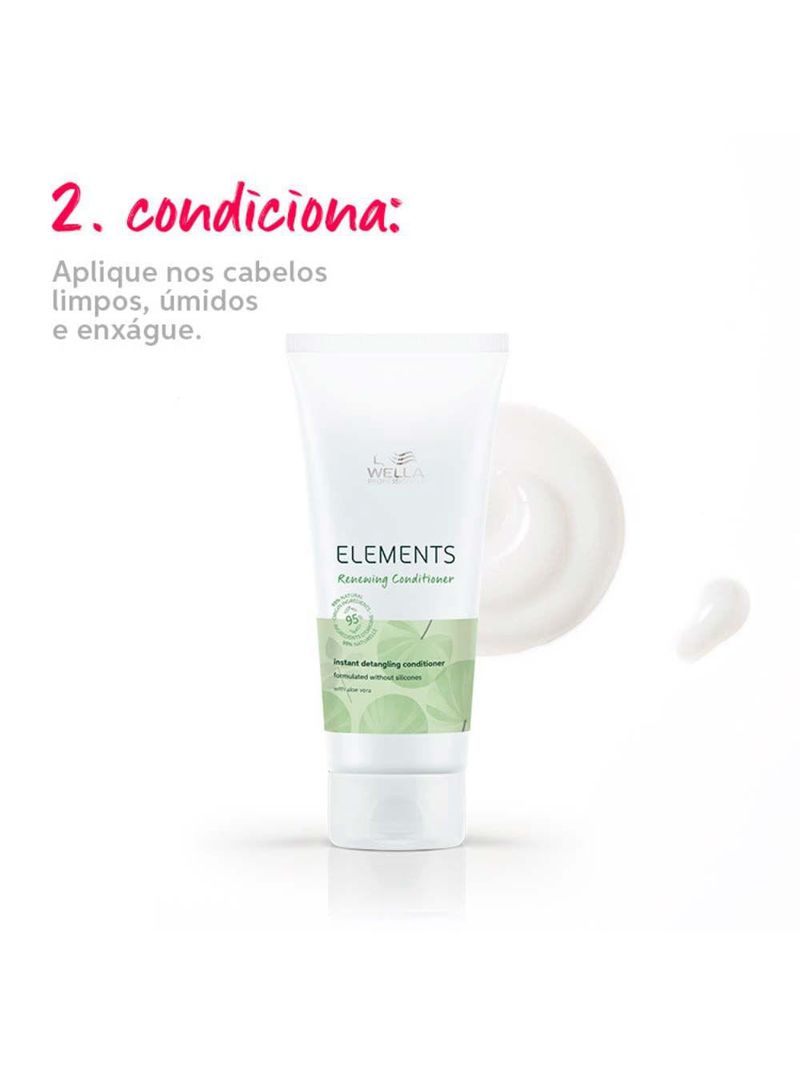 Wella professionals elements condicionador