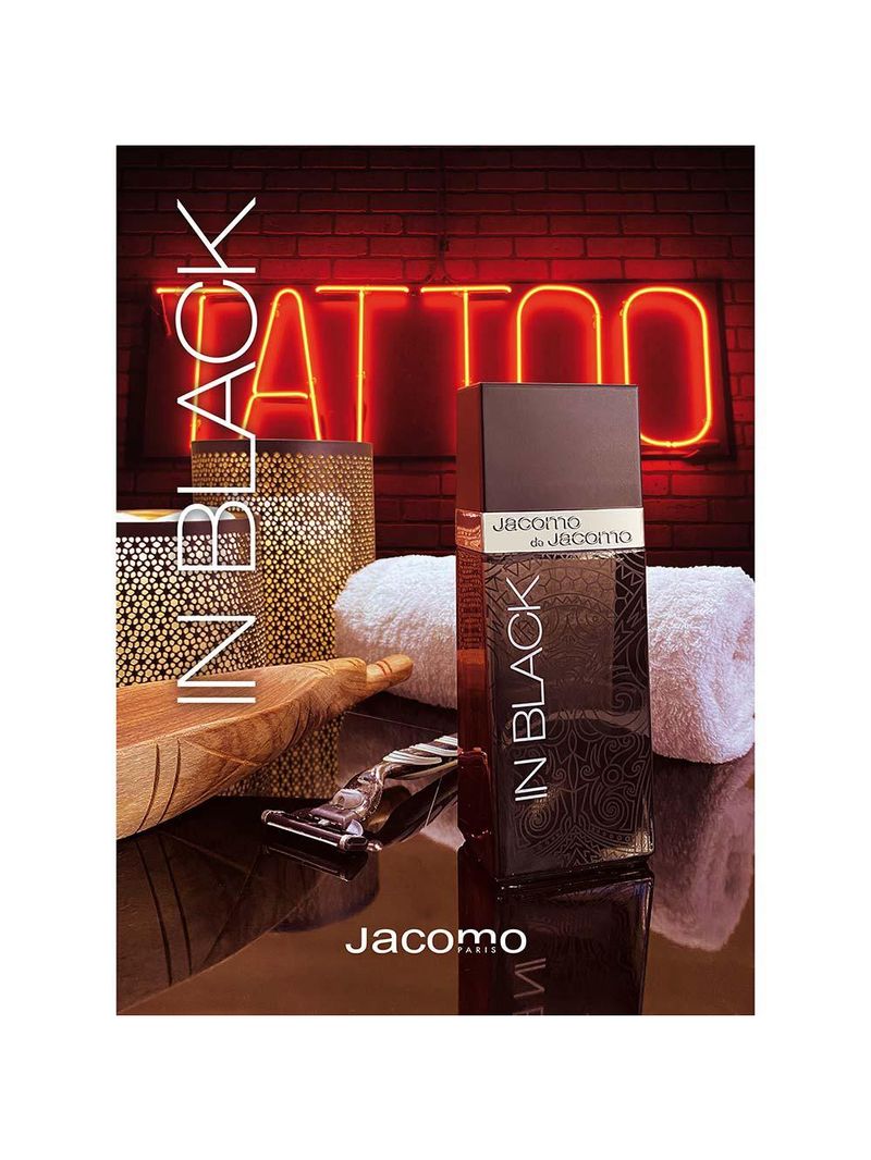 Jacomo de jacomo in black jacomo - perfume masculino - eau de toilette