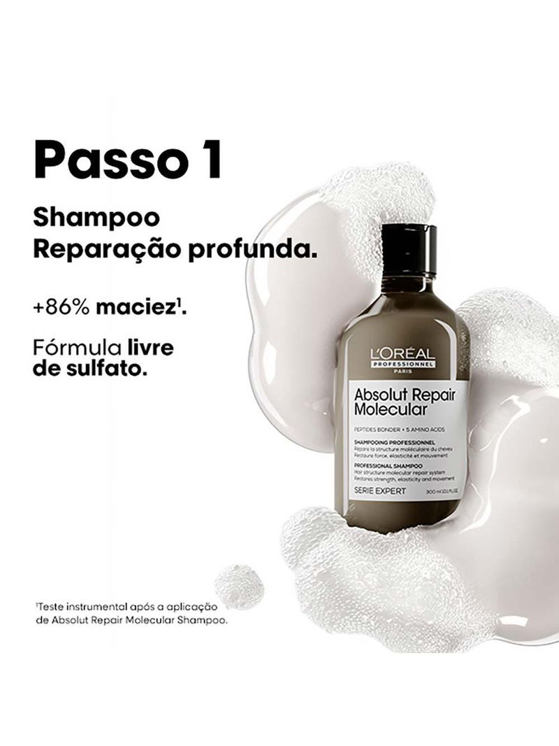 L'oreal professionnel absolut repair molecular kit – leave-in + shampoo