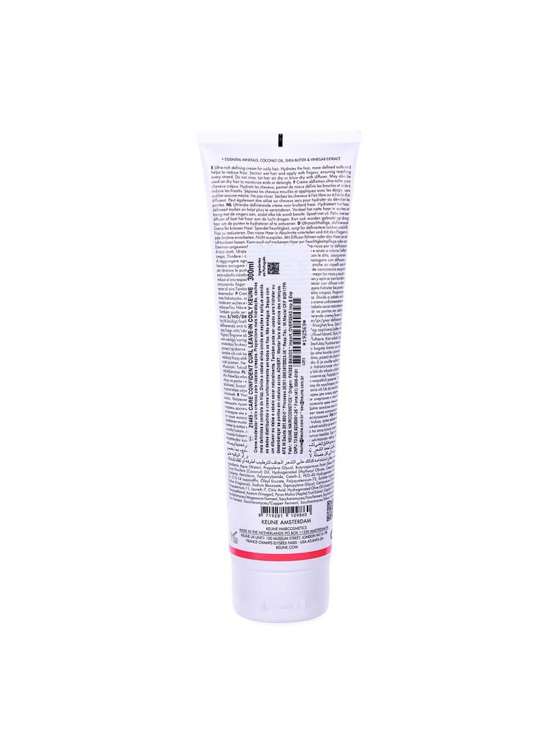 Keune care confident leave-in coily creme