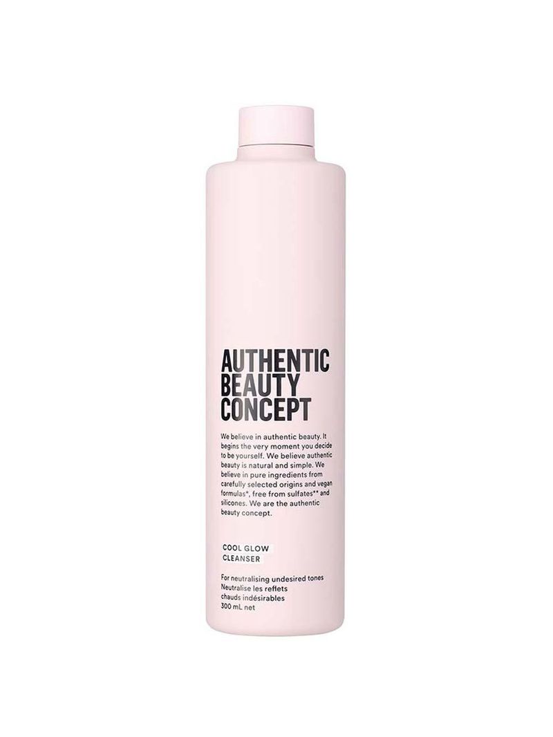 Authentic beauty concept shampoo de limpeza cool glow