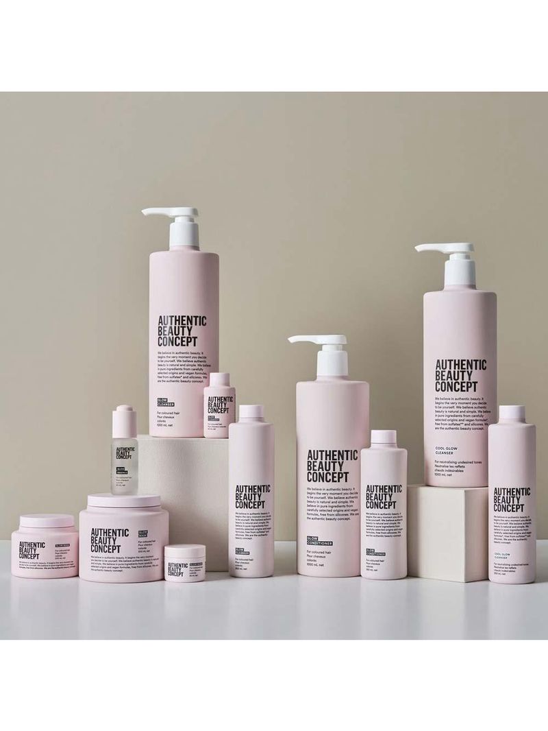 Authentic beauty concept shampoo de limpeza cool glow