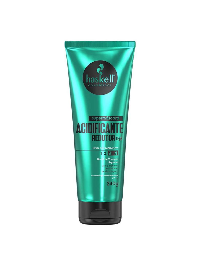 Haskell acidificante redutor de ph supermáscara