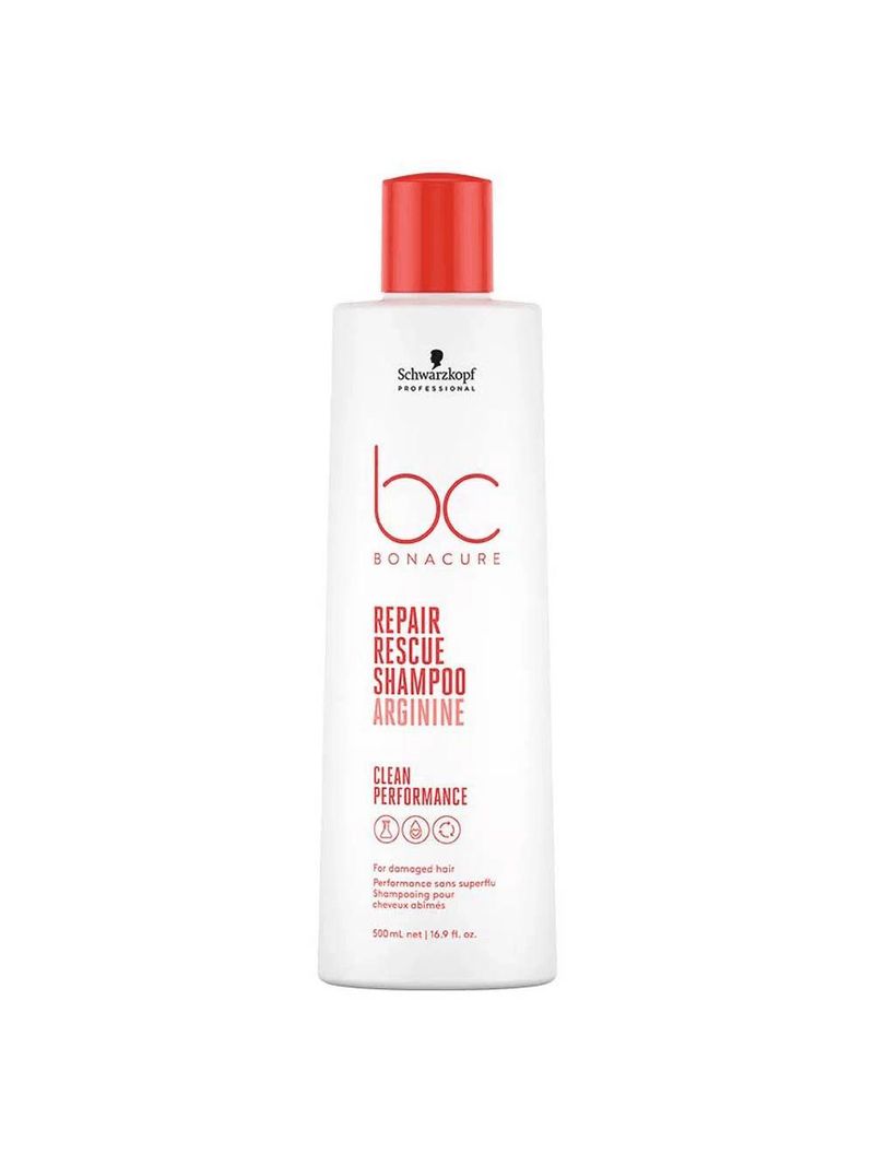Schwarzkopf bc clean performance repair rescue kit – shampoo + máscara