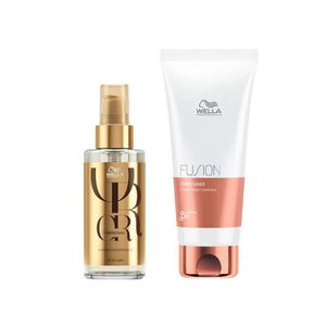 Wella professionals kit condicionador fusion + Óleo oil reflection