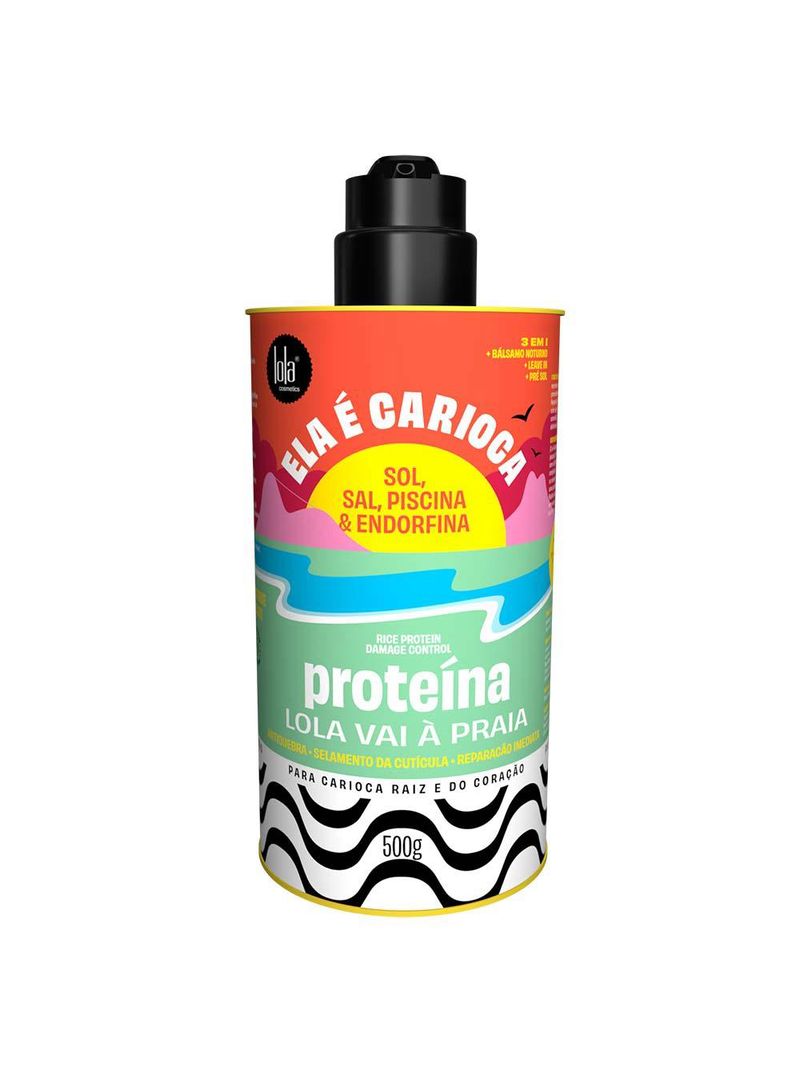 Proteína lola cosmetics ela é carioca lola vai à praia