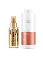 Wella professionals kit - shampoo fusion + Óleo oil reflection