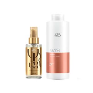 Wella professionals kit - shampoo fusion + Óleo oil reflection