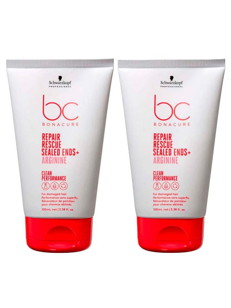 Schwarzkopf bc clean performance repair rescue kit - 2 reparadores de pontas