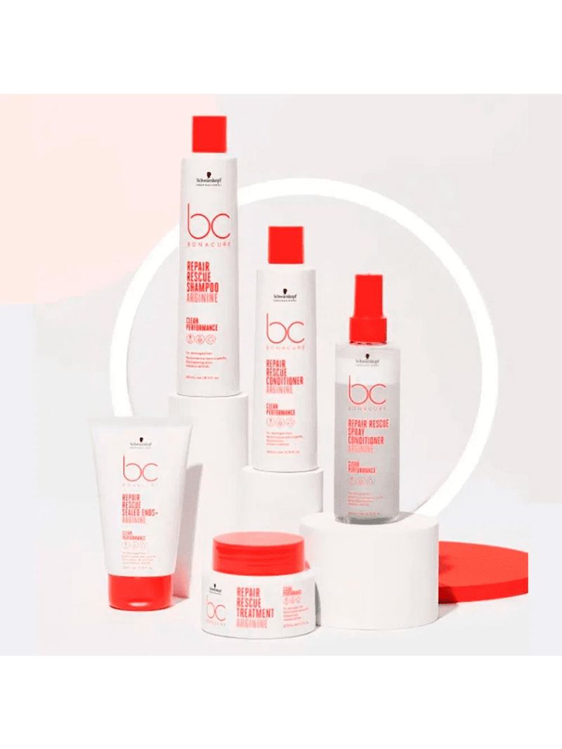Schwarzkopf bc clean performance repair rescue kit - 2 reparadores de pontas