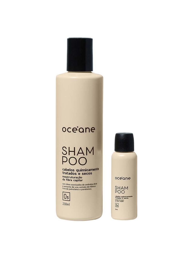Océane shampoo para cabelos quimicamente tratados