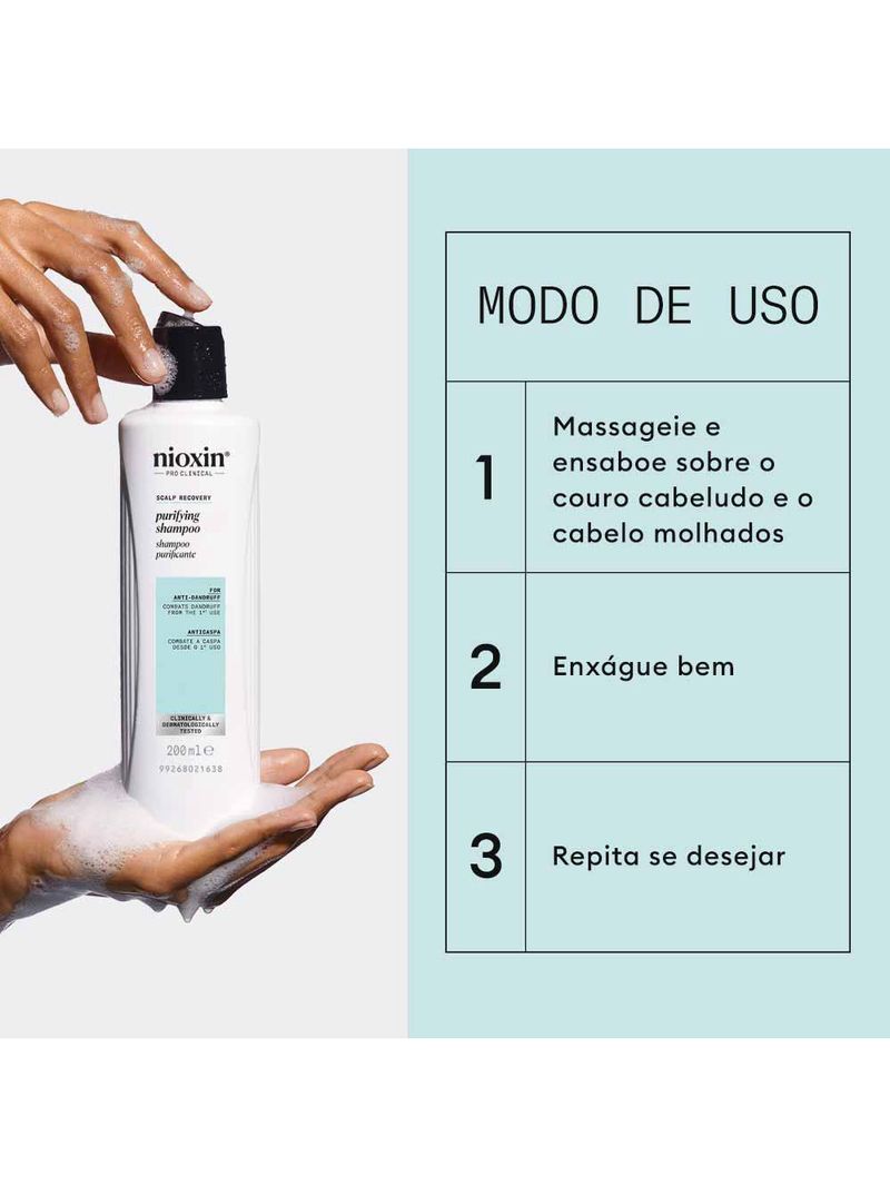 Shampoo nioxin scalp recovery