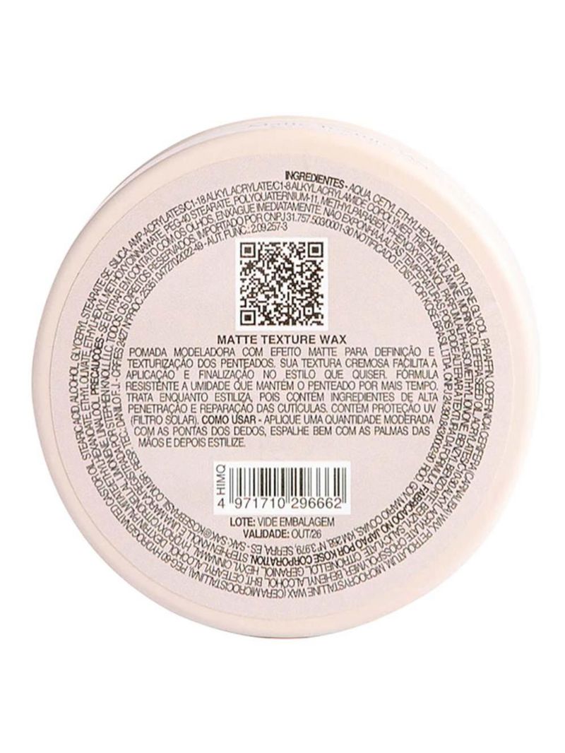 Pomada modeladora stephen knoll matte texture wax