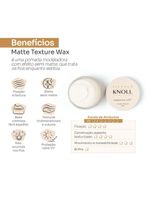 Pomada modeladora stephen knoll matte texture wax