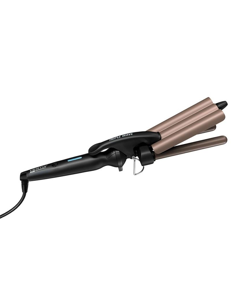 Modelador de cabelo vertix triondas triple wave