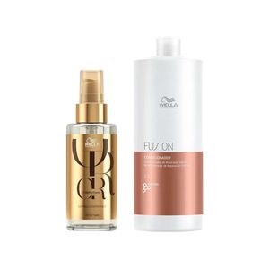 Wella professionals kit - condicionador fusion + Óleo oil reflection
