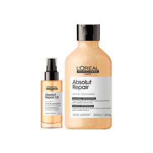 L'oréal professionnel absolut repair kit shampoo + Óleo