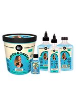 Lola cosmetics danos vorazes kit – shampoo + máscara + finalizador + Óleo + booster