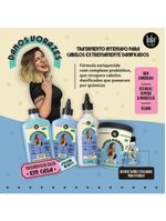 Lola cosmetics danos vorazes kit – shampoo + máscara + finalizador + Óleo + booster