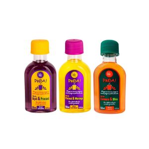 Lola cosmetics pinga kit Óleo – açai e pracaxi + cenoura e oliva + patauá e moringa