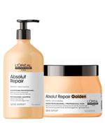 L'oréal professionnel absolut repair kit shampoo + máscara light