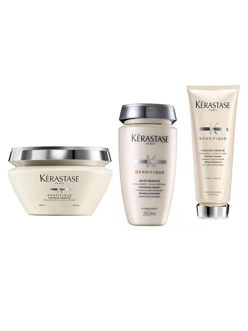Kérastase densifique kit - shampoo + máscara de tratamento + condicionador