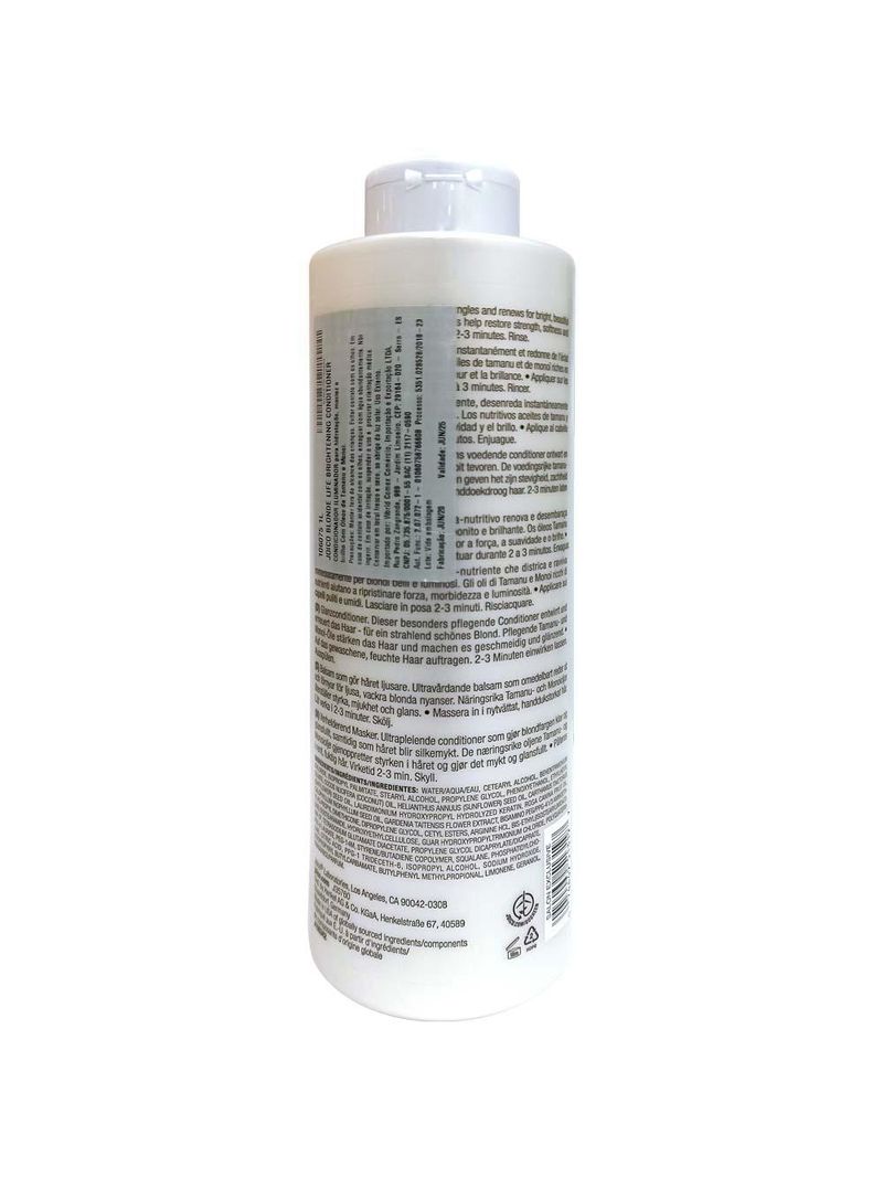 Joico blonde life brightening tamanho profissional – condicionador