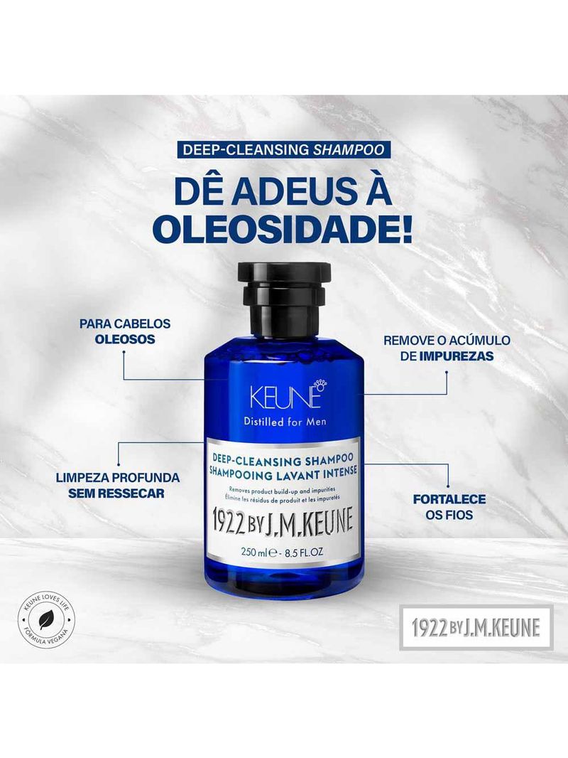 Keune 1922 deep-cleansing - shampoo