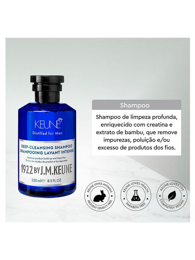 Keune 1922 deep-cleansing - shampoo