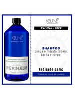 Keune 1922 refreshing tamanho profissional - shampoo