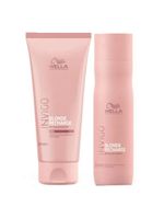 Wella professionals cool blond recharge invigo kit - shampoo + condicionador