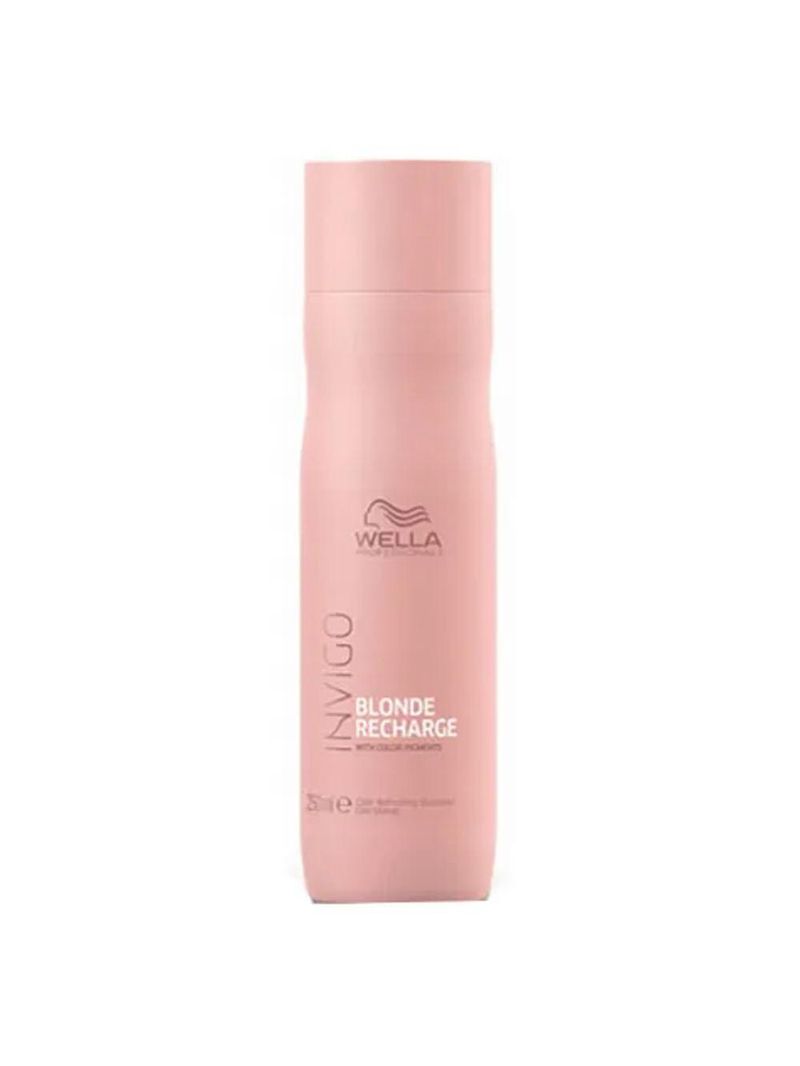 Wella professionals cool blond recharge invigo kit - shampoo + condicionador