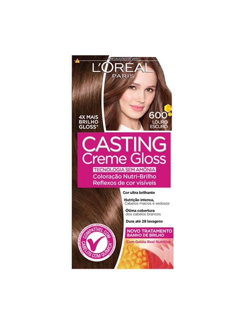 L'oréal paris coloração casting creme gloss kit - 600 louro escuro
