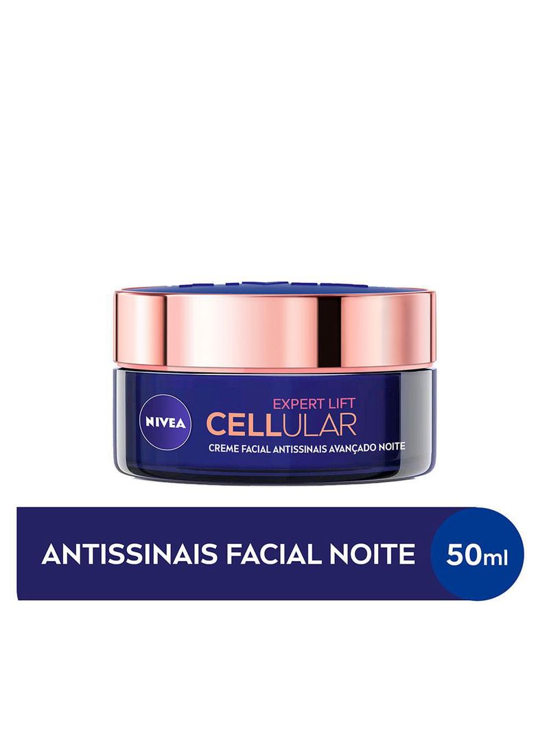 Nivea creme facial antissinais cellular lift noite