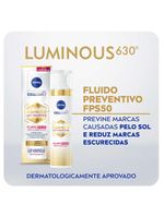 Nivea fluido facial protetor cellular luminous 630 fps 50