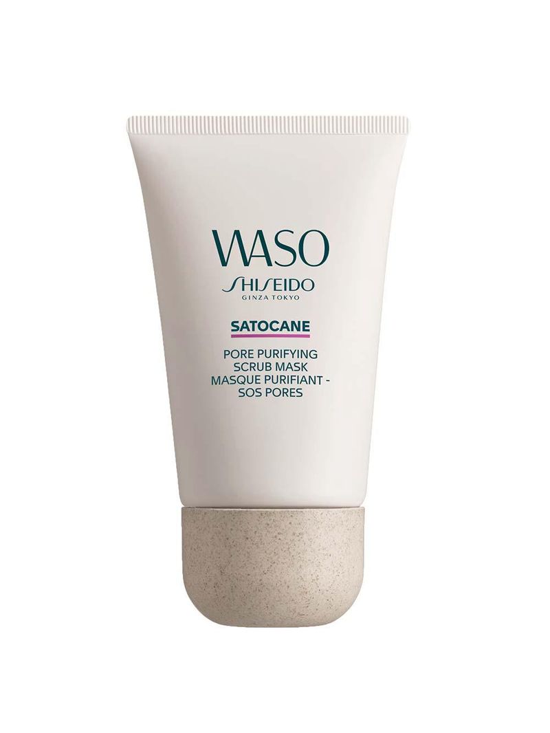 Máscara purificante shiseido – waso satocane pore purifying scrub mask