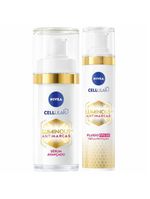 Nivea cellullar luminous 630 kit - sérum clareador + fluido facial