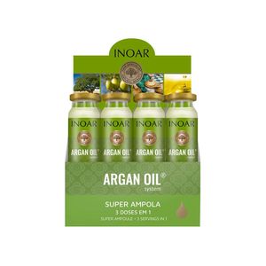 Inoar argan oil kit ampolas 12 unidades