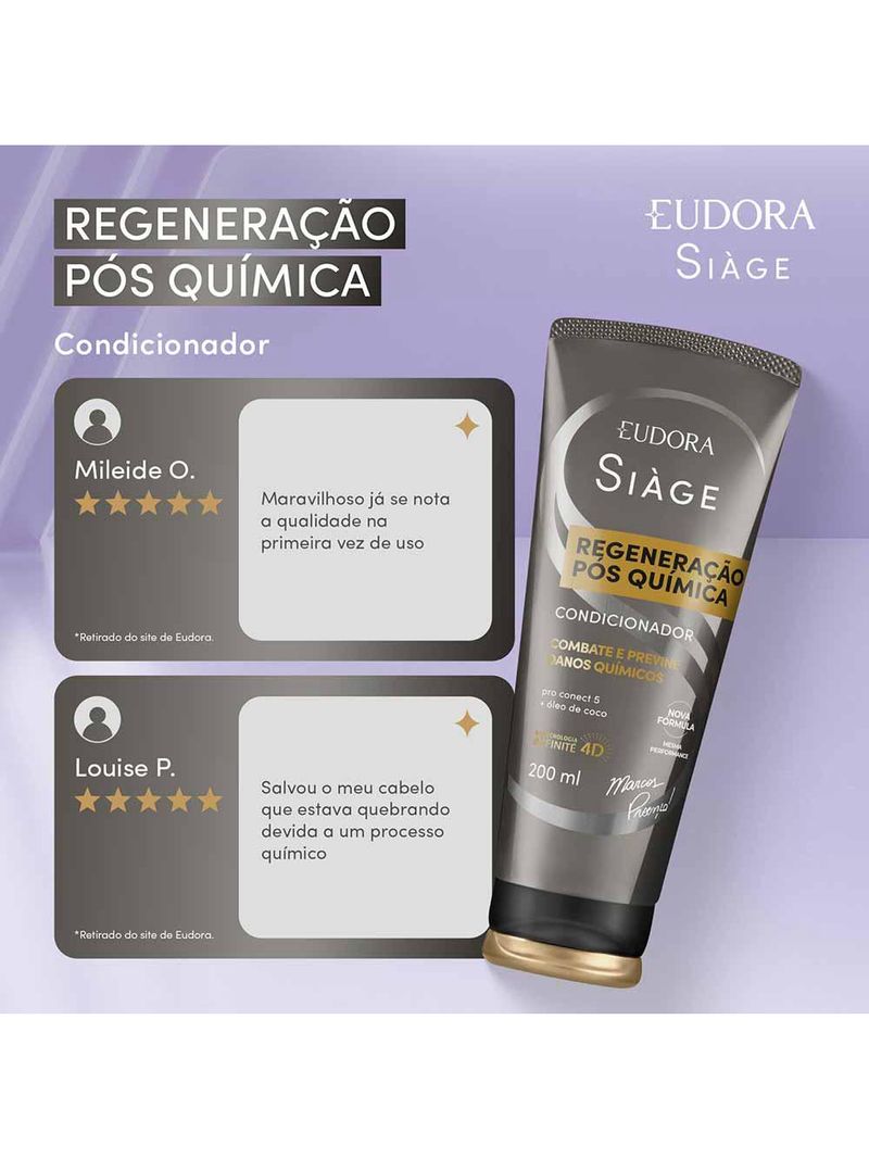 Eudora siàge regeneração pós química condicionador