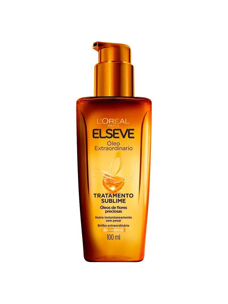 Elseve pure hialurônico kit – shampoo + condicionador + Óleo extraordinário + leave in tratamento