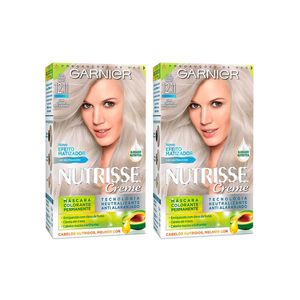 Kit garnier nutrisse - coloração 12 louro platinado perfeito
