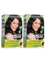 Kit garnier nutrisse - coloração 20 preto