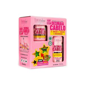Kit shampoo + máscara forever liss especial desmaia cabelo