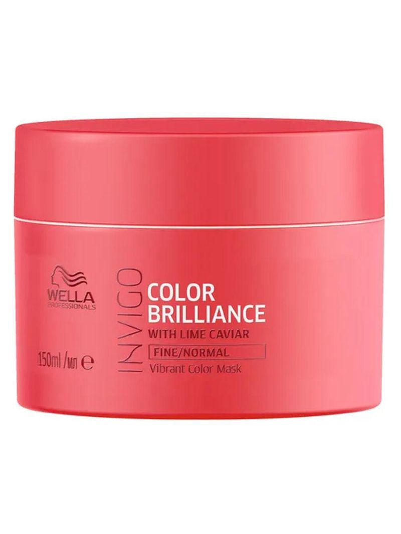 Kit invigo color brilliance wella - shampooo + condicionador + máscara + leave-in