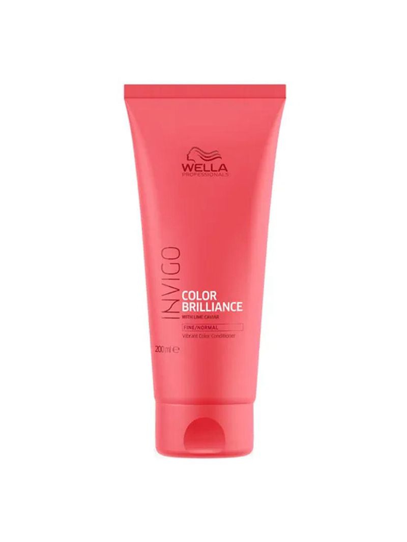 Kit invigo color brilliance wella - shampooo + condicionador + máscara + leave-in