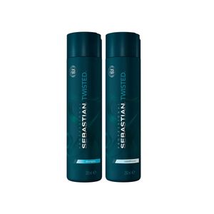 Kit twisted elastic detangler sebastian - shampoo + condicionador
