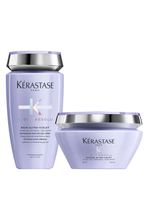 Kérastase blond absolu ultra-violet kit - shampoo + máscara
