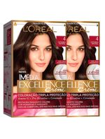 L'oréal paris coloração imédia excellence 4 cast natural kit - 2 unidades